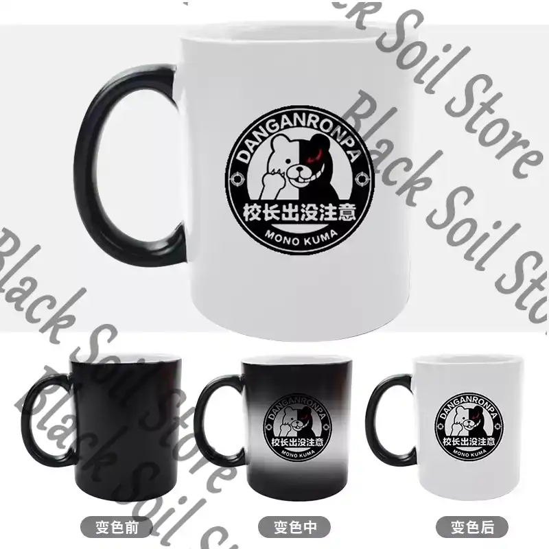 Anime Danganronpa Monokuma Cos - огляд і ціна Anime Merchandise Mugs